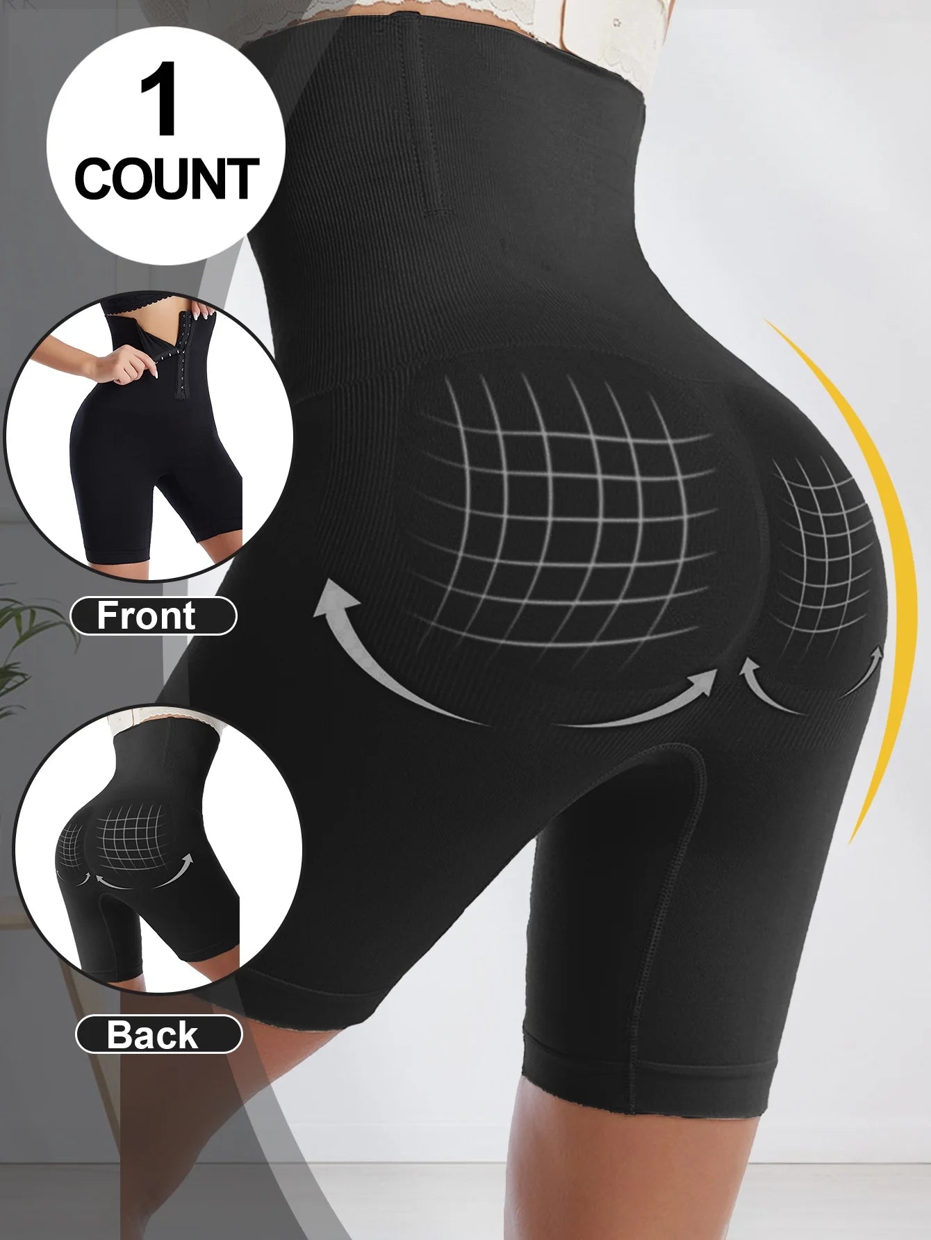 Women's underwear, high waist shaping suit boxer pants, tight belly-tightening buttock-lifting body shaping pants, fashionable